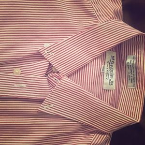 Givenchy monsieur men’s button up shirt